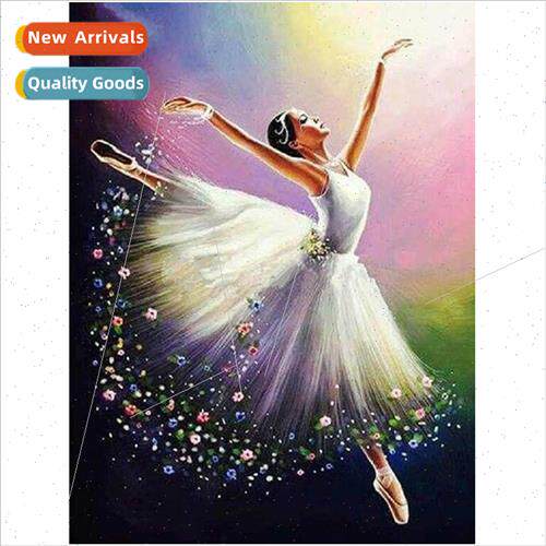 new 5d diamond painting ballet dance full drill hpoint drill