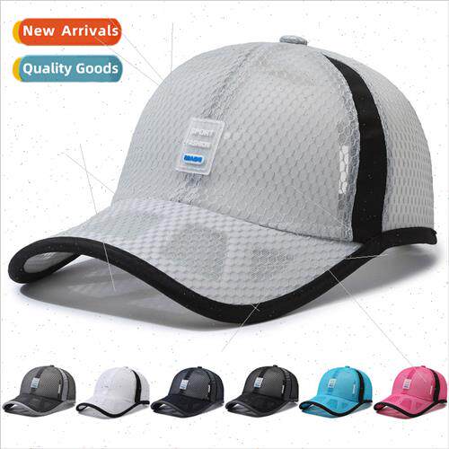 Summer new full mesh hollow baseball cap outdoor sports suns