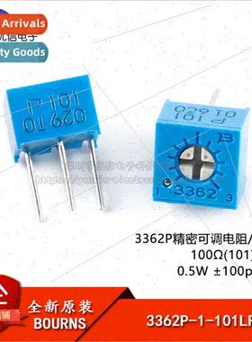 al 3362P-1-101LF 100R ±10% ±100ppm/°C Potentiometer Adjus