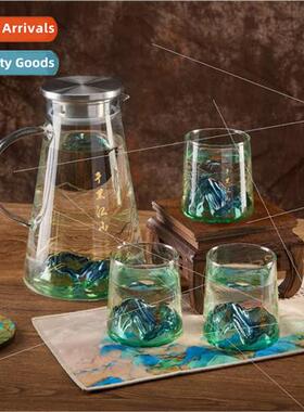 water cup gradient Guanshan Cup large-capacy glass water coo