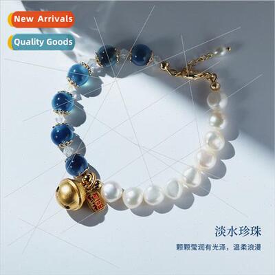 Sugar Heart Agate Bracelet Crystal Bracelet Beaded String Ba