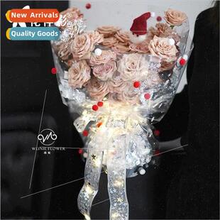 Christmas hairball snowflake cellophane Christmas 适用Appleb