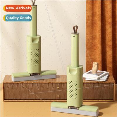 Mini small mop household hand-free sponge folding absorbent