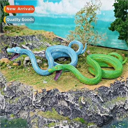 science education wild reptile model green e python blue e b