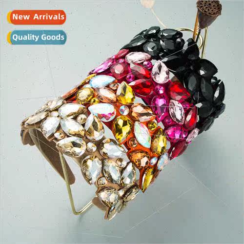 Hair bands Europe new creative oversized water drop-shaped g