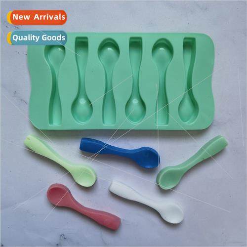 6 spoons chocolate 358 chocolate silicone mold candy dessert