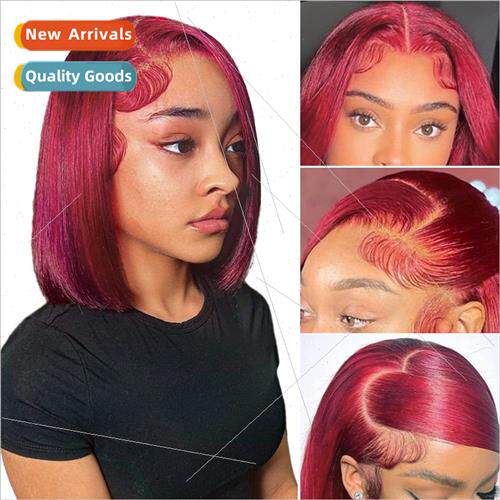 Wigs Europe Ladies 13*4 HD Front Lace Real Hair Full Head Co