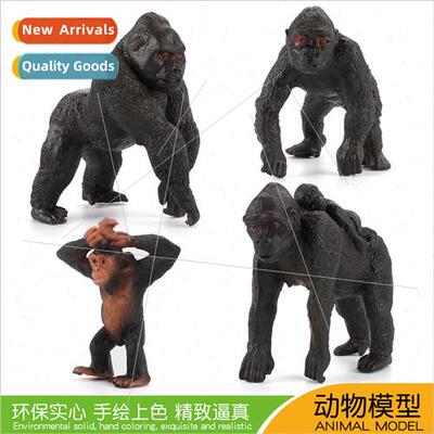 Static simulation est wild primate chimpanzee solid model ch