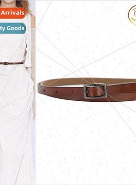 Belt women fine dress accessories skirt summer black simple