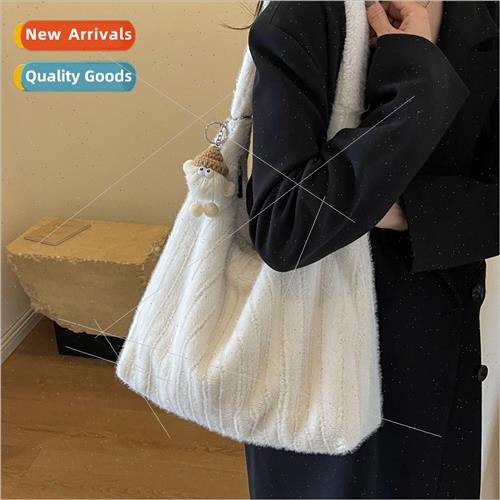 Daily Commuter Vertical Stripe Plush Candy Color Women Armp