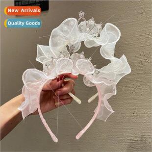 crown headdress ltle Baby bands birthday hair prin girl