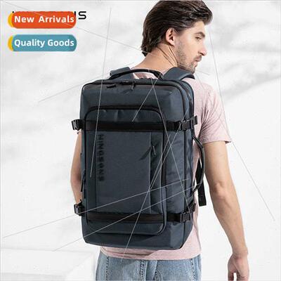 Multi-functional large capacy men backpack out travel should