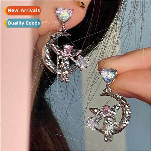 Love Zirconia Star Stud Earrings 2022 Summer Earrings che Mo