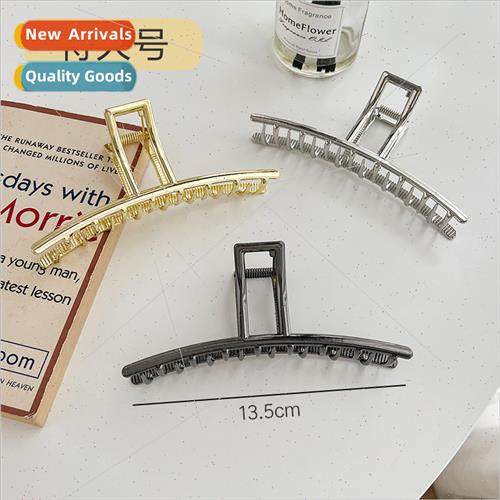 Korea oversized grasp clip hair volume more plate hairpin sh