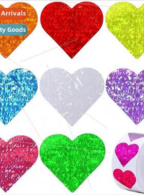 500pcs/roll 1-1.5 inches love Valentines Day stickers sealin