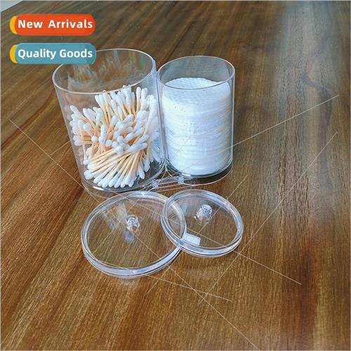 Plastic transparent round one-piece eyebrow brush organizer