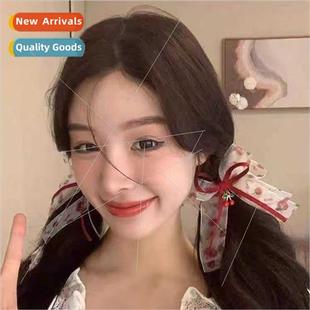 cherry bang hair ehead new side clip top clips bow Mori