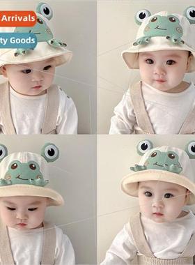Baby fisherman hat sub spring autumn thin baby outing male f
