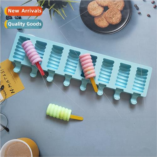 8-nk Candy Cane 488 Ice Cream licone Molds Dessert Popsicle