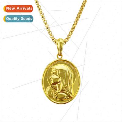 Jewellery Necklace Europe Alloy Madonna Head Pendant Fashion