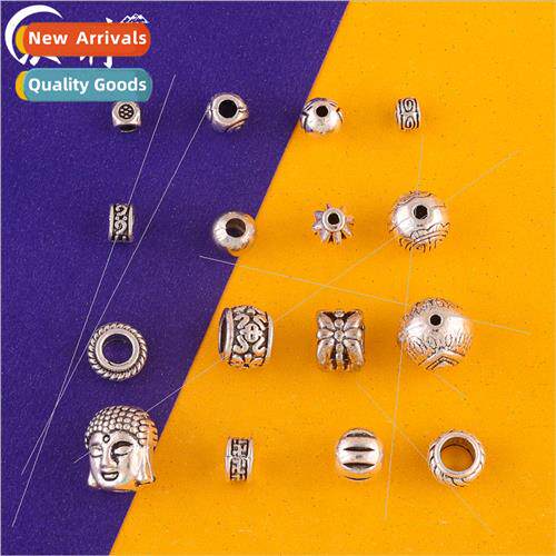 Spacer beads vintage handmade DIY bracelet necklace accessor