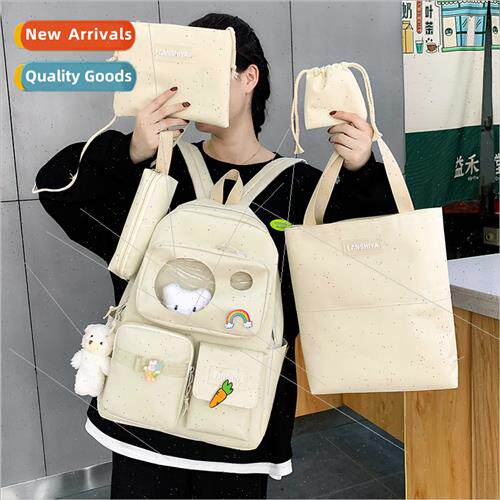 New shoulder bag female Korean cute bear dolls middle school