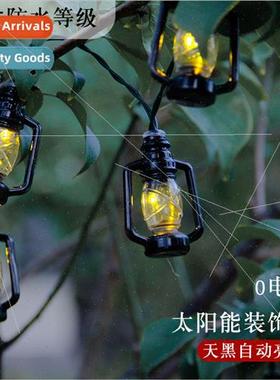 Outdoor camping LED retro kerosene lamp holiday ambient ligh