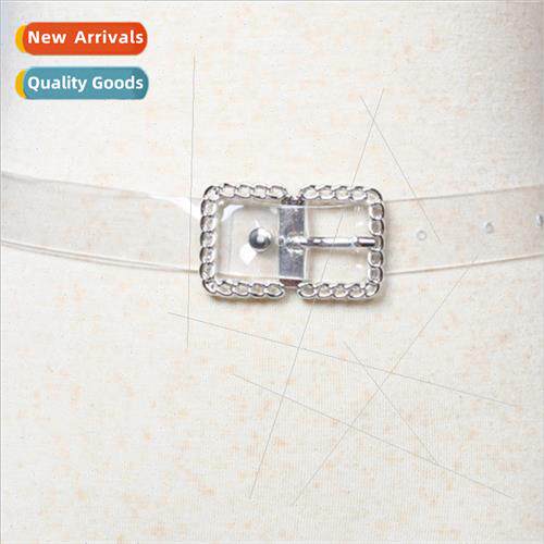 Chain belt ins Men women bouncing earth cool punk transparen