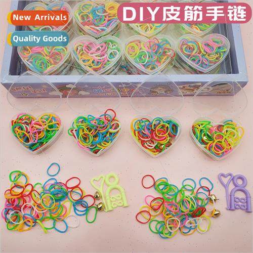 Colorful leather band preparation bracelet set box DIY dual-