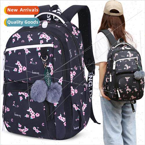 Female shoulder bag schoolbag middle school students printin