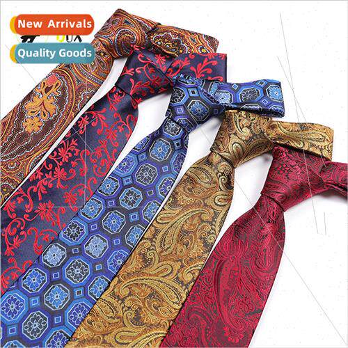 Men business casual professional fashion tie polyester silk