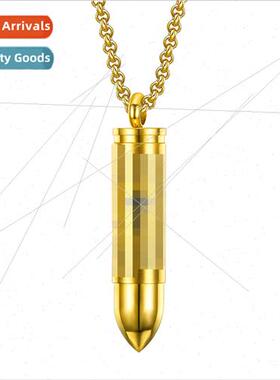 Europe street stainless steel jewelry retro hip hop titanium