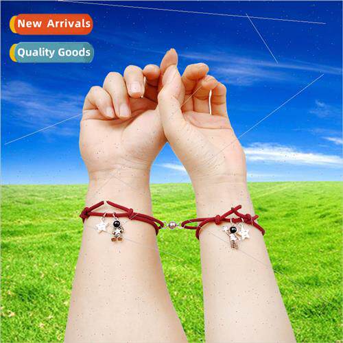 Europe new magnet attraction spaceman couple bracelet a pair