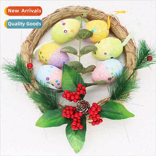 Easter decorations 4*6cm resurrection eggs colorful foam egg
