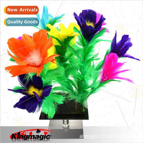 G0426 small flower mirror box   flower magic props stage mag