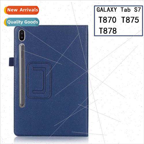适用Samsung Tab S7 11 inch Tablet Leather Case SM-T870/T875/