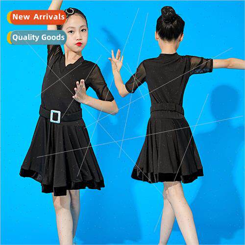 Summer Childrens Latin Dance Dancewear Practice Clothing Cos