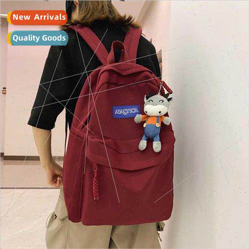 schoolbag 2023 new Japan simple universal backpack large cap