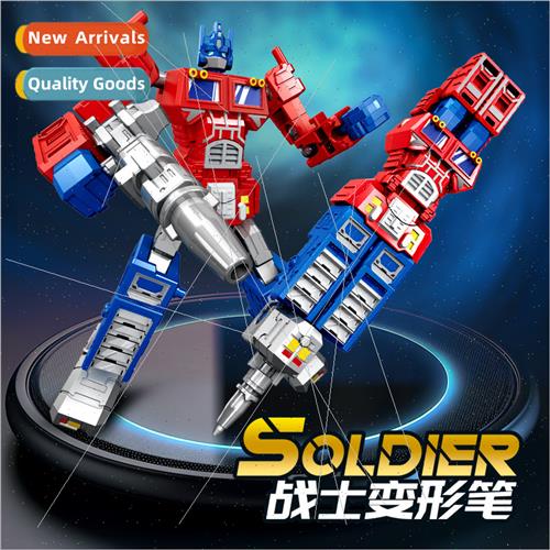 New children transming toys Optimus Prime Warrior Pencil Pil