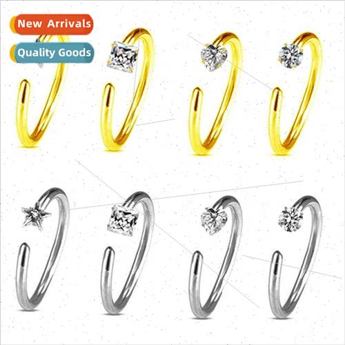 Europe five-star heart-shaped square round stainless steel n