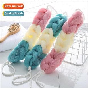 FlowerSoft BallsBath Long StripsColor Back Bath Block Shower