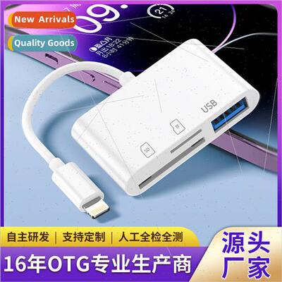 ghtning card reader OTG adapter converter U disk/TF card/SD