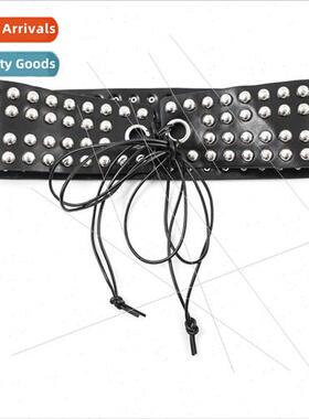 Studded Belt Wide Belt Tie Belt women Belt Skirt Coat Belt