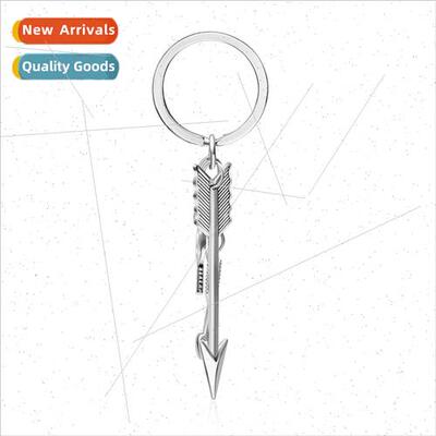 Europe New Vintage Bow Arrow Geometric Creative Keychain  Ac