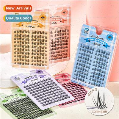 Large Volume ngle Cluster False Eyelash Natural Imp Sunflowe