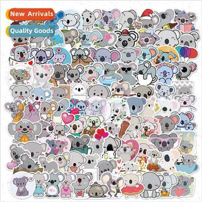 100 cute cute koala cartoon graffiti stickers notebook handb