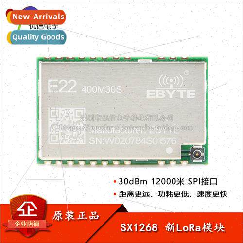 SX1268+PA Wireless Communication LoRa Module 433MHz470MHz E2