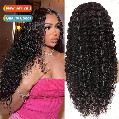 Europe Fashion Front Lace Small Curly Chemical Fiber Head Co