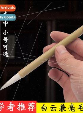 Beginner lowercase sheep hair size white clouds work brush p