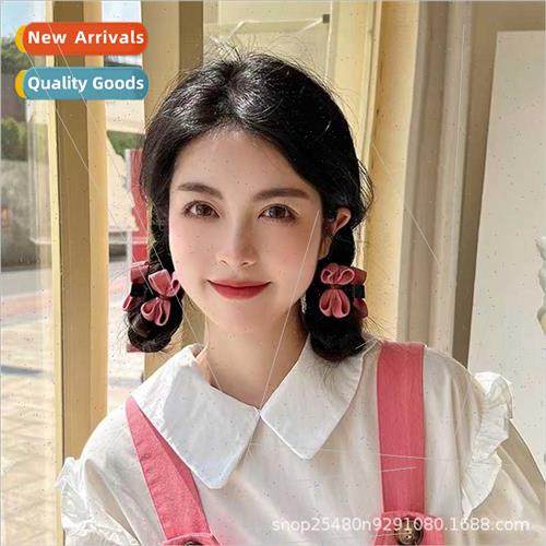 Korea new bow hair clips exquise princess head grab clip hea